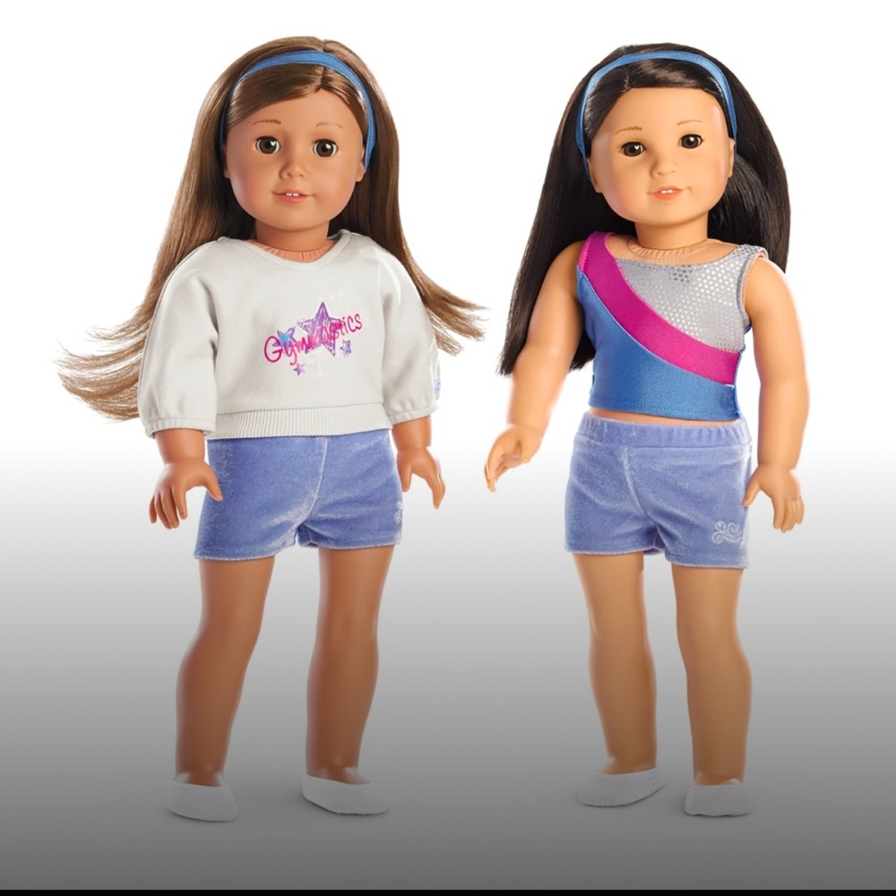 American Girl 2-in-1 Gymnastics Practice Outfit